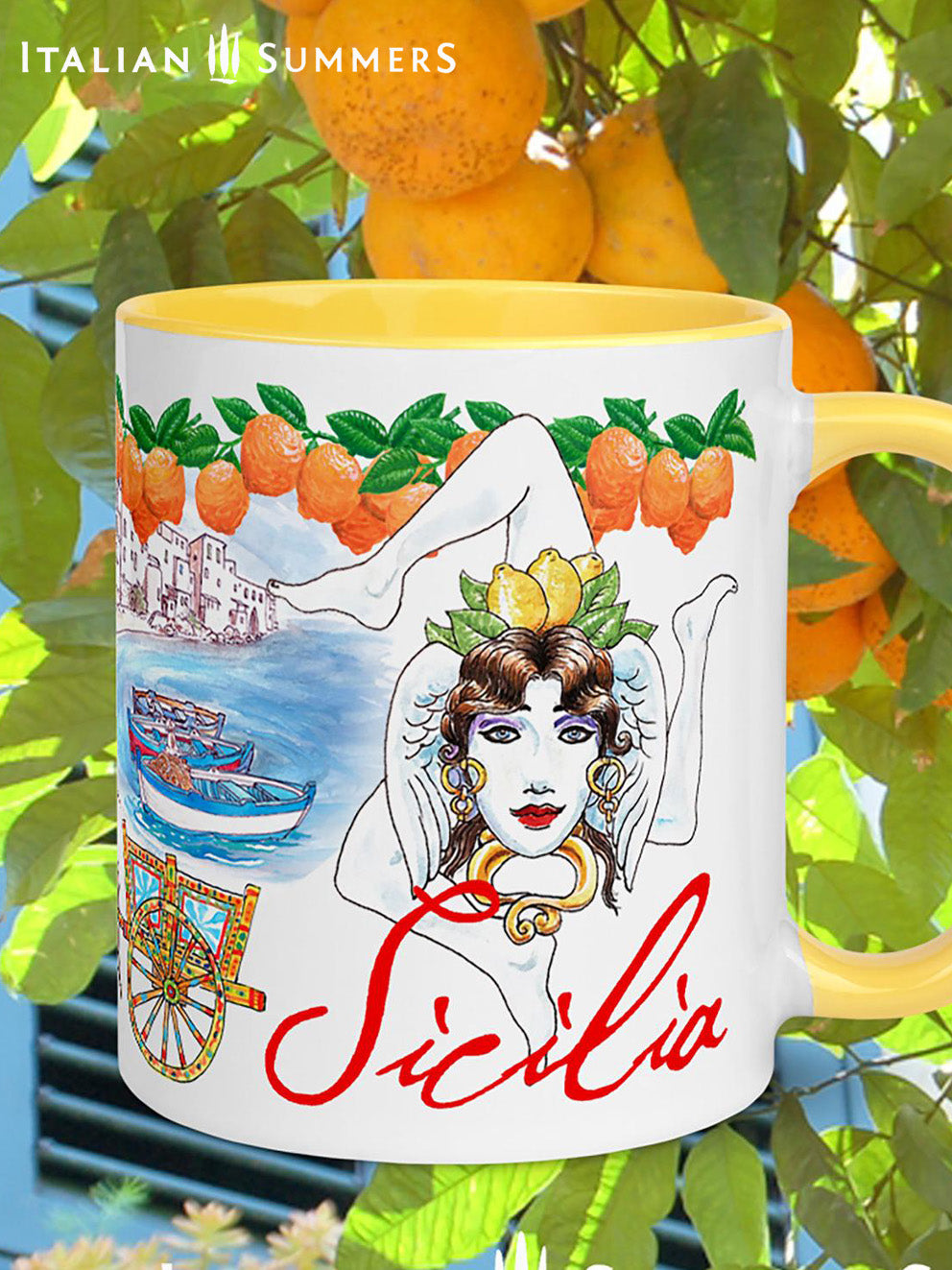 Italy mug Sicily Sicilia by Italian Summers