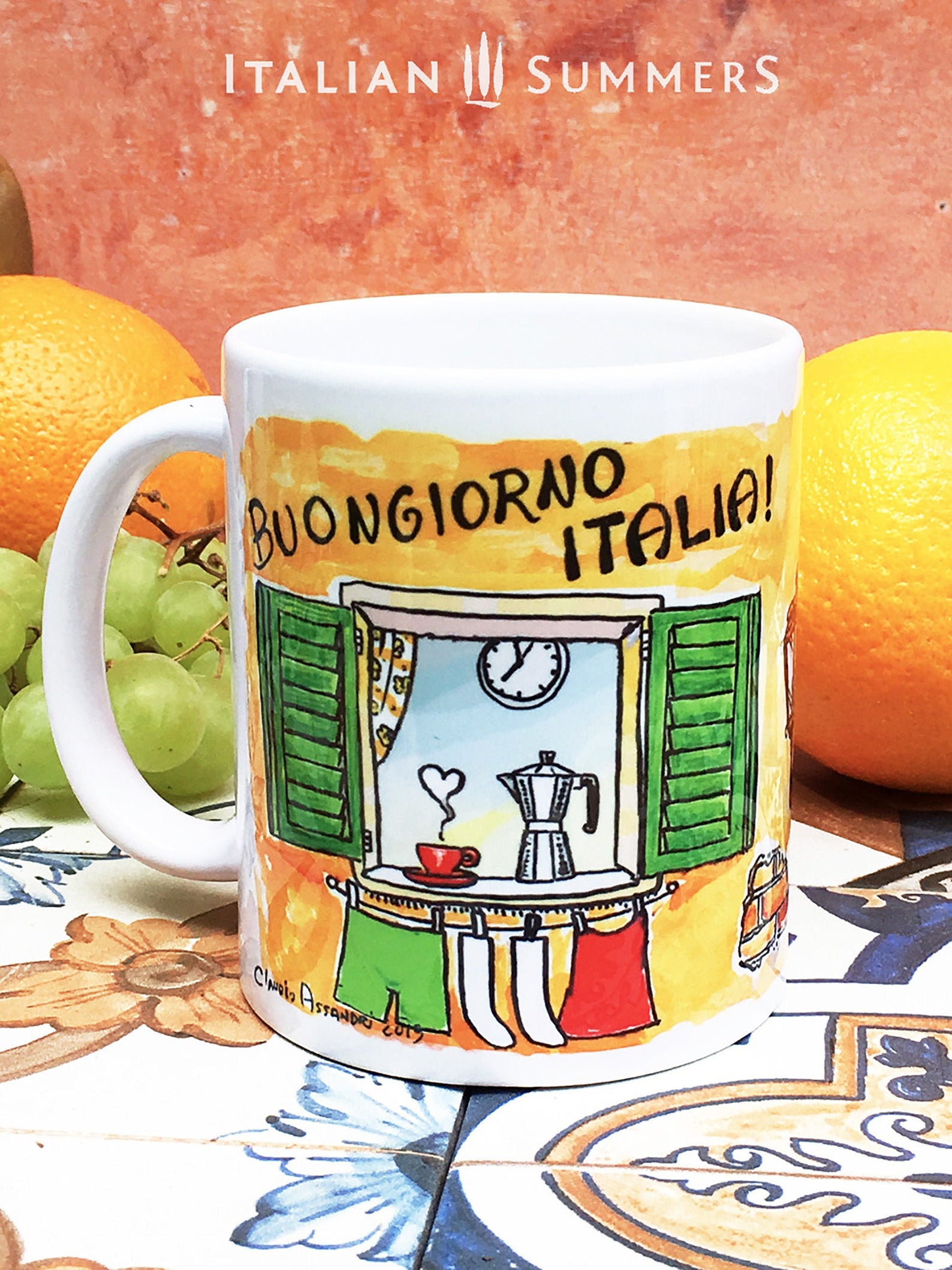 Italy mug Italian Windows by Italian Summers