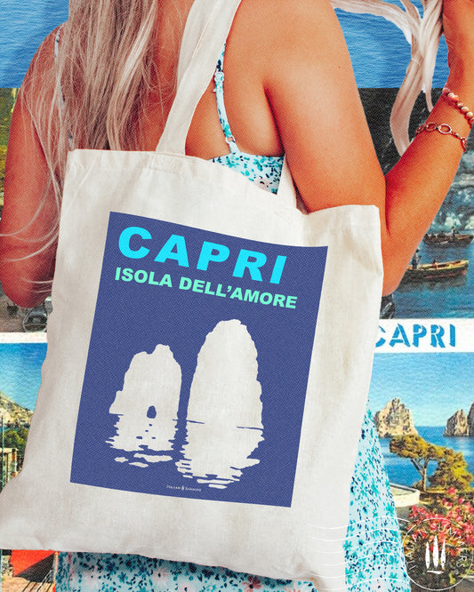 Italy Tote Bag - I Don't Need Therapy I just need to go to ITALY, POSI