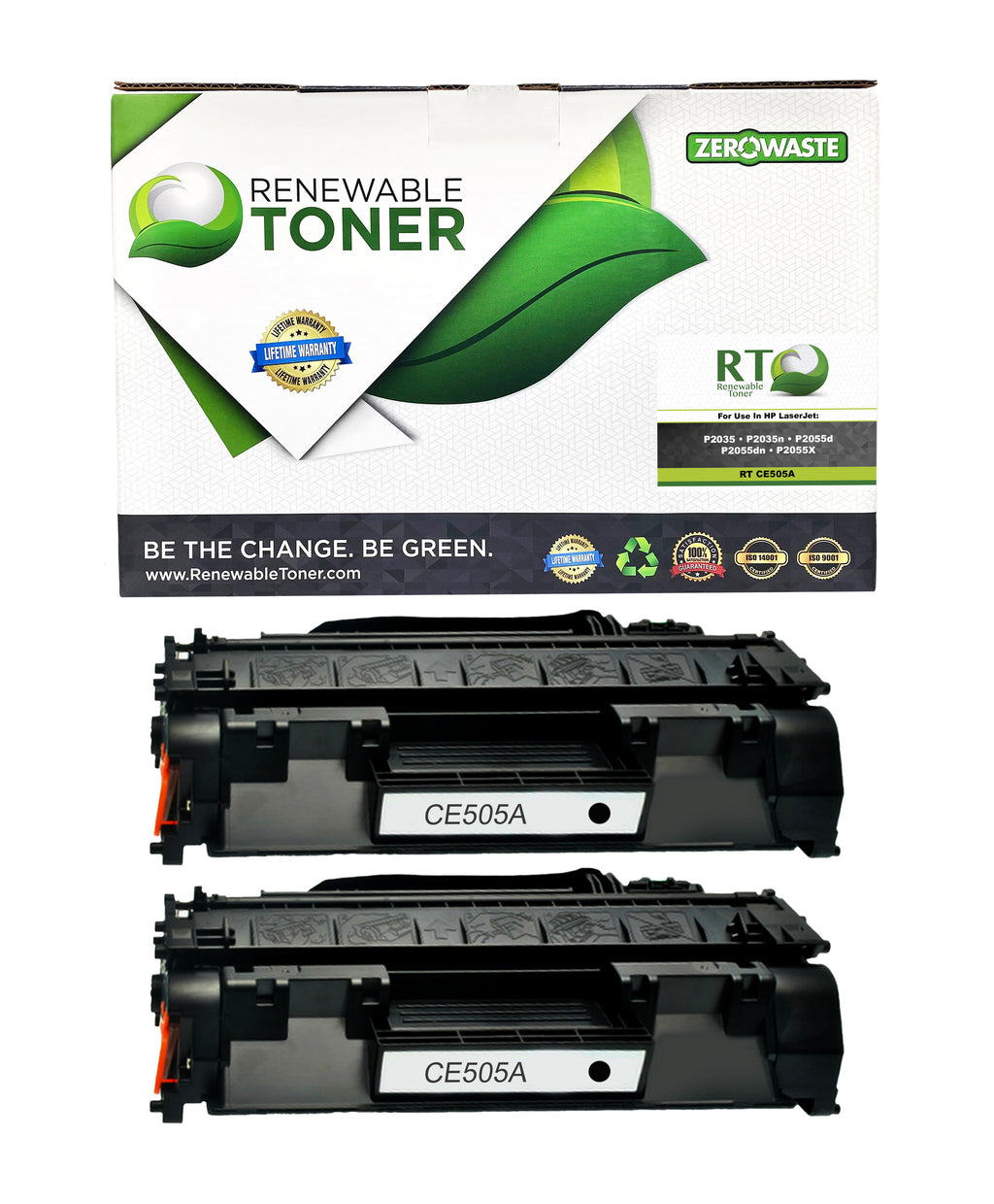 Hp 05a Toner Cartridge 2 Pack Renewable Toner 