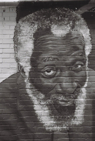 Portrait of Dick Gregory.