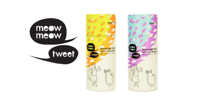 Meow Meow Tweet Deodorant Stick