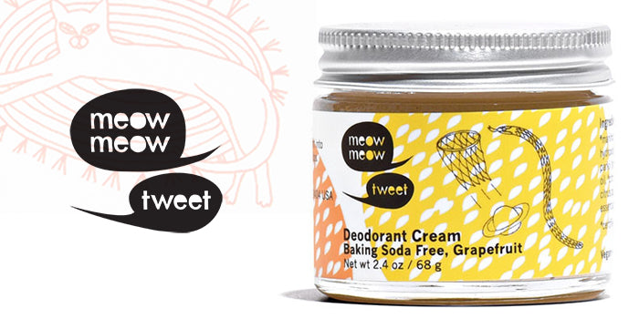 Meow Meow Tweet Deodorant Cream