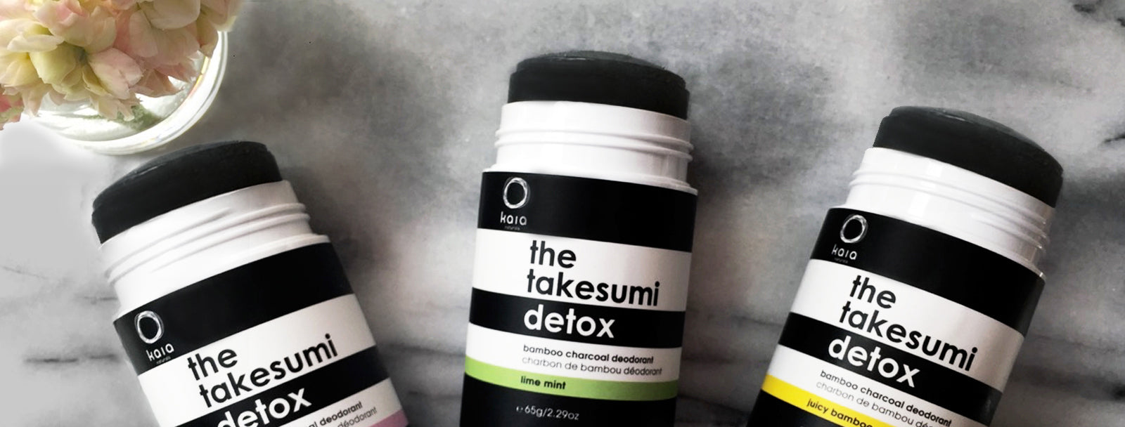 Kaia Naturals Takesumi Detox Deodorant