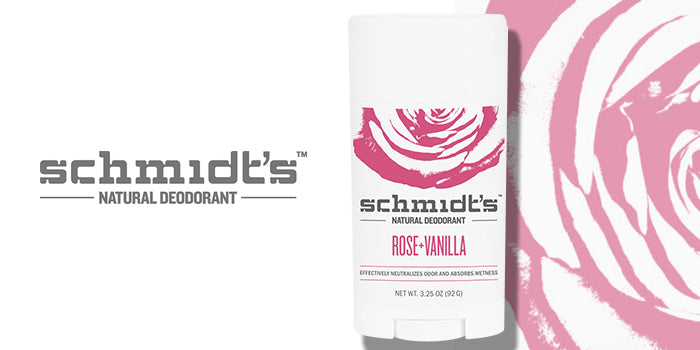 Schmidt's Natural Deodorant Rose Vanilla