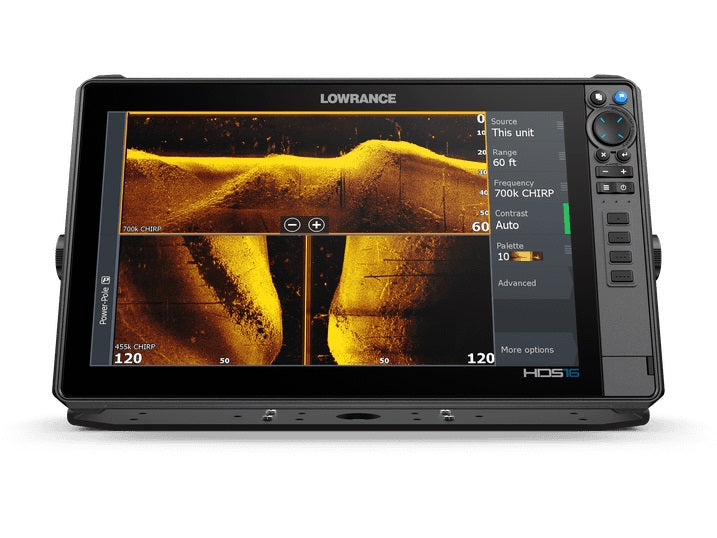 Lowrance ELITE FS 9 with CMAP AUS inbuilt maps - no transducer