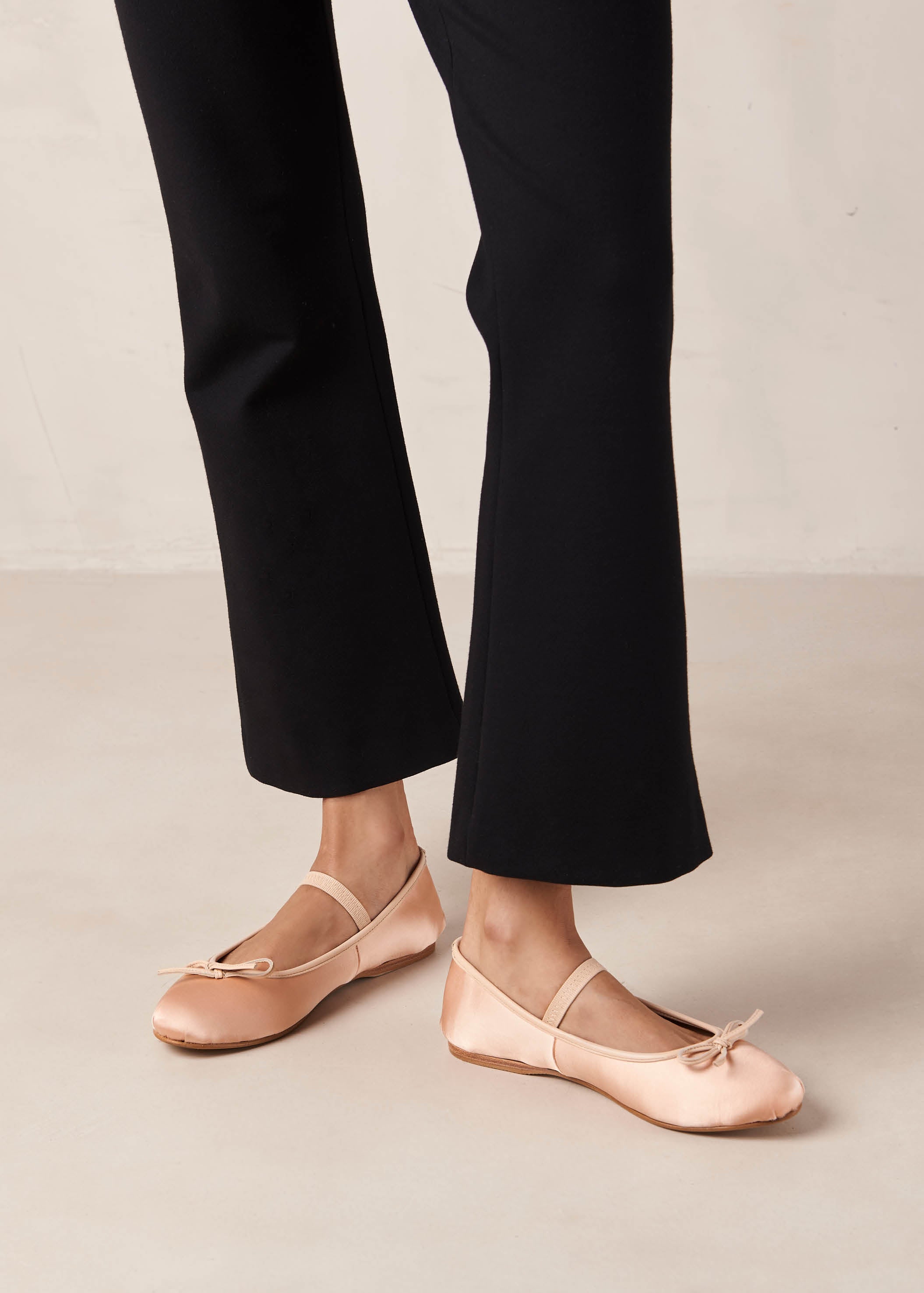 Odette Pale Pink Ballet Flats