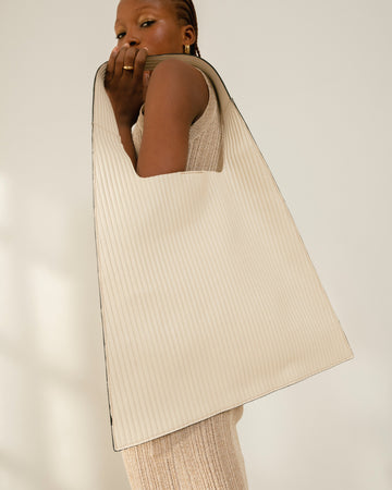 Totes bags Off-White - Commercial branded Tote bag in rope color