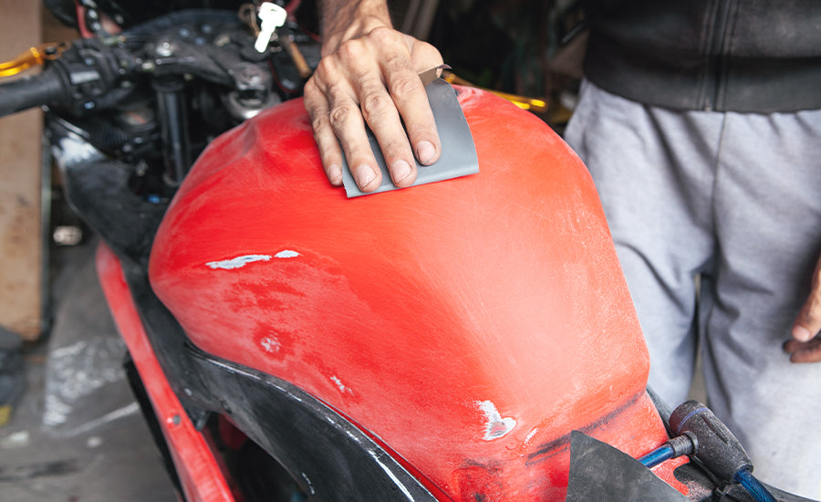 How to Prep a Motorcycle Gas Tank for Paint