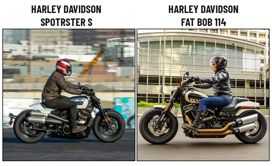 Harley-Davidson Sportster S Vs. Harley-Davidson Softail Fat Bob