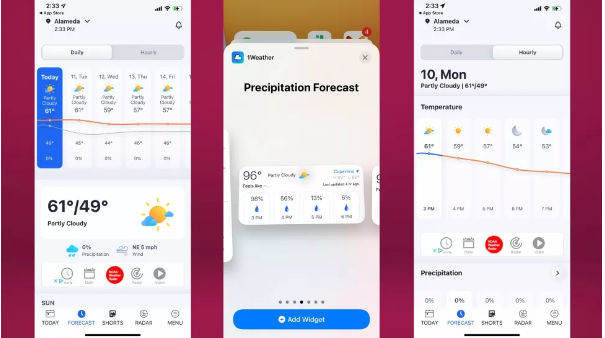 1Weather (Android, iOS)