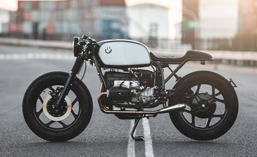 The BMW R65 Café Racer Build by Gasoline Workshop for Cam Elkins