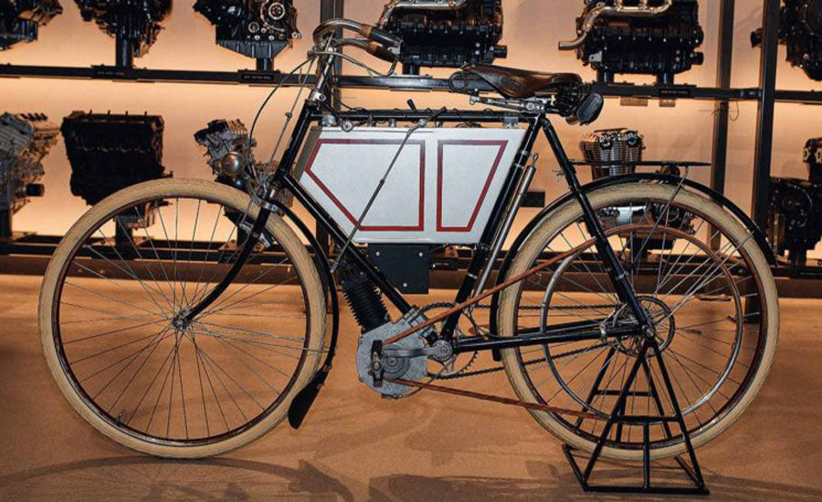 The First Motorized Bicycle