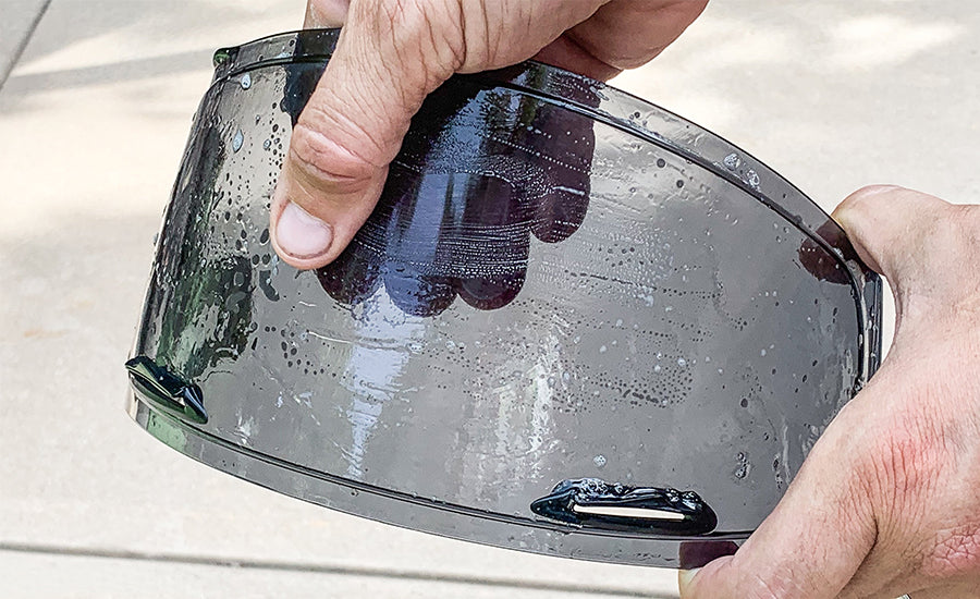 Clean the Visor