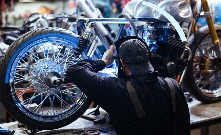 Repair the gear/motorcycle