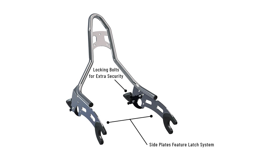 Detachable Sissy Bar