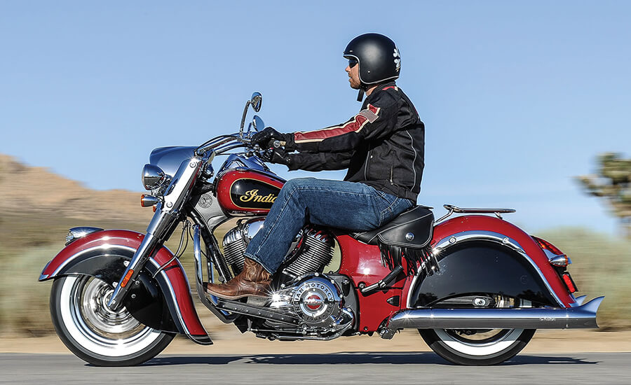 Indian Chief Classic Comfort and Ergonomics