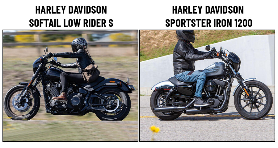 Harley Davidson Low Rider S Vs. Harley Davidson Iron 1200: Handling