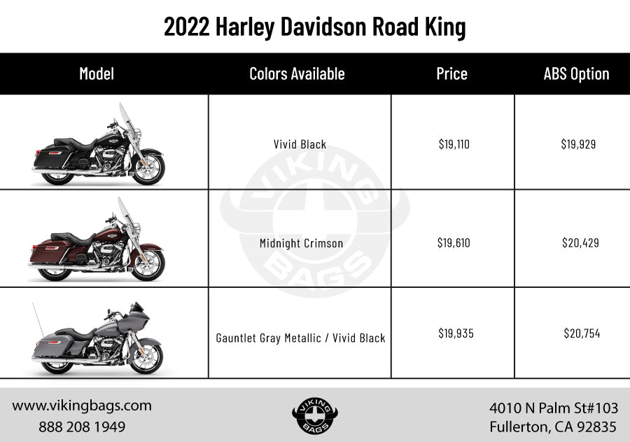 Colors and Cost: Road King