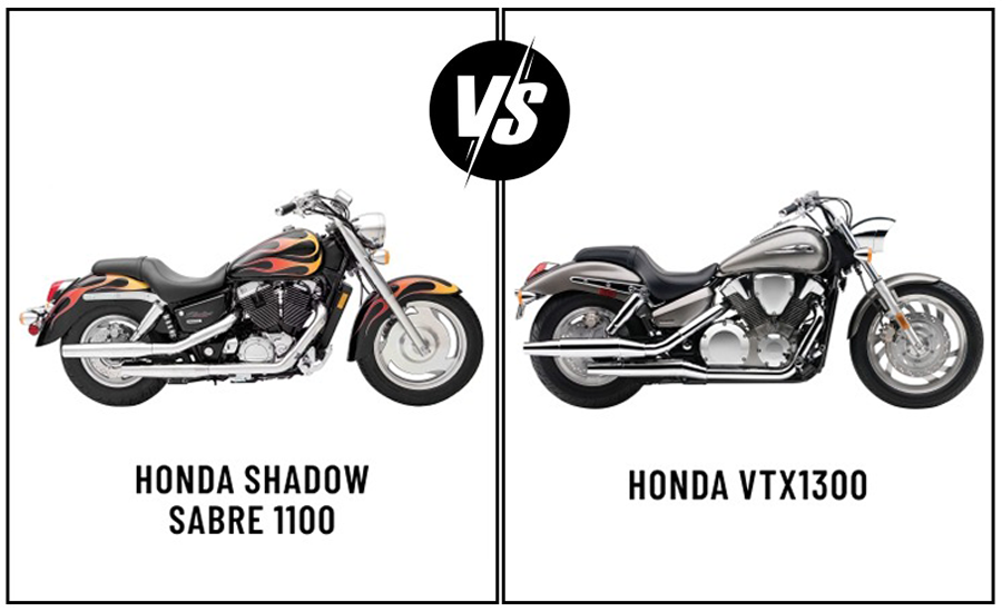 Which is Better: the Honda Shadow Sabre 1100 or the Honda VTX1300