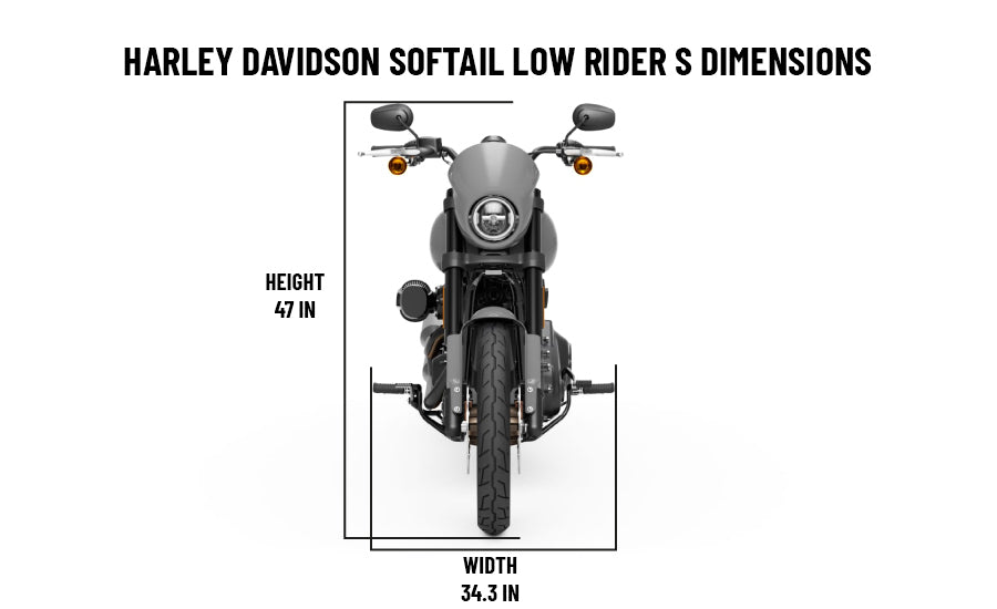 Harley Davidson Low Rider S’ Dimensions(2)