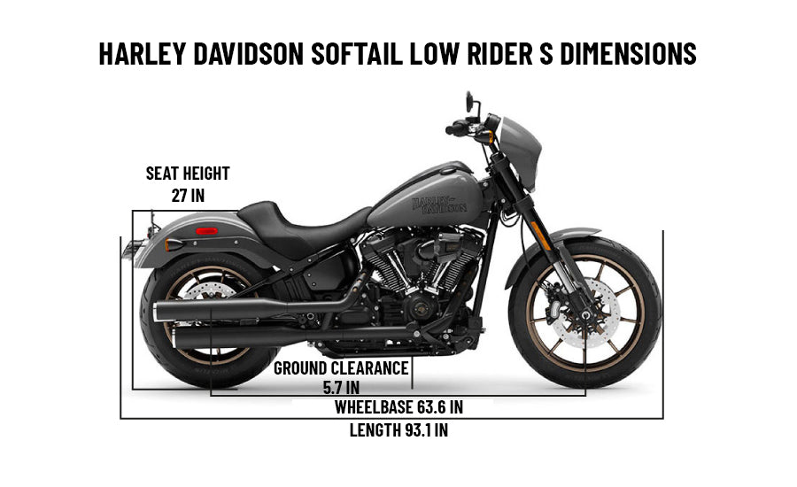 Harley Davidson Low Rider S’ Dimensions