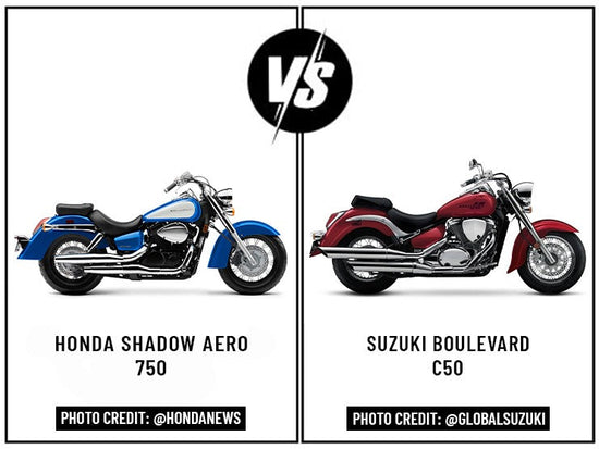 Honda Shadow Aero 750 Vs. Suzuki Boulevard C50