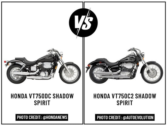 Honda VT750DC Shadow Spirit Vs. Honda VT750C2 Shadow Spirit