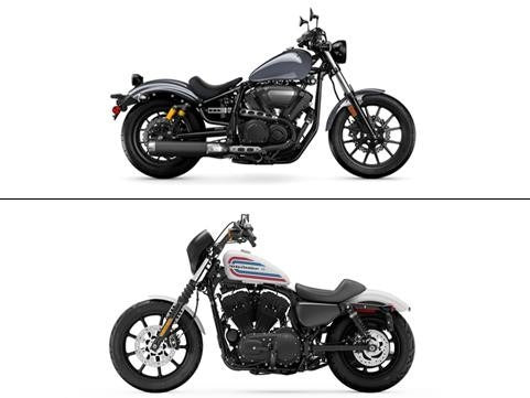 YAMAHA BOLT VS HARLEY-DAVIDSON IRON 1200: DETAILED COMPARISON