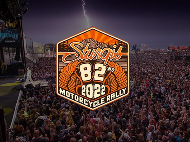 Background of Sturgis Motorcycle Rally Concerts