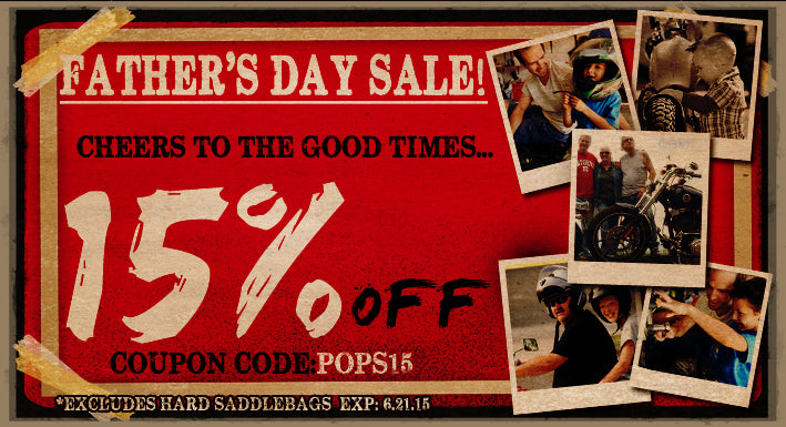 Father’s Day Sale! 15% Off