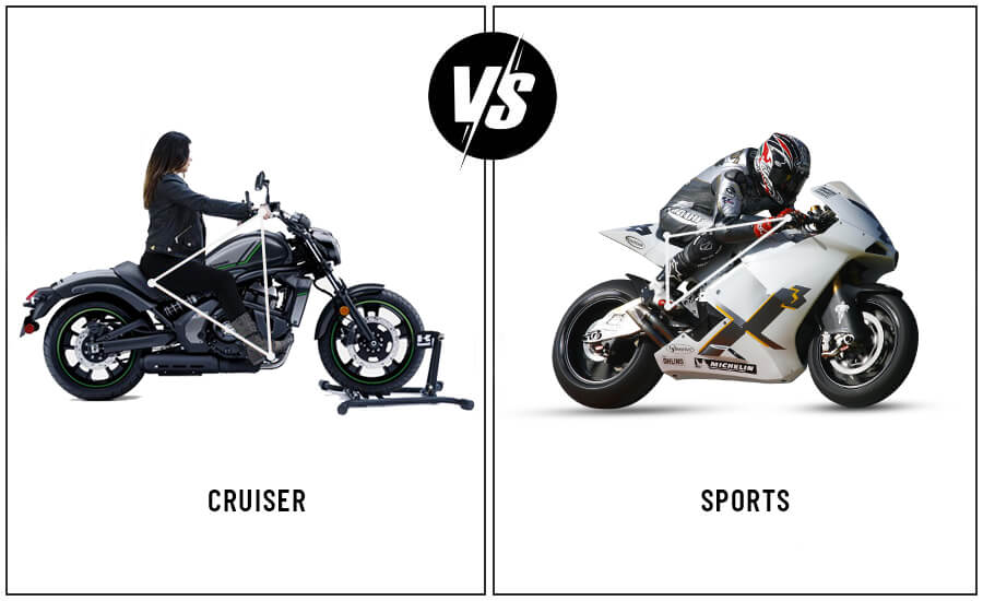 Cruiser vs. Sports Bike