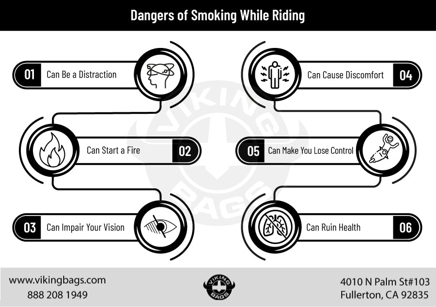Dangers of Smoking While Riding