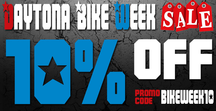 Daytona Bike Week Sale – Save 10%