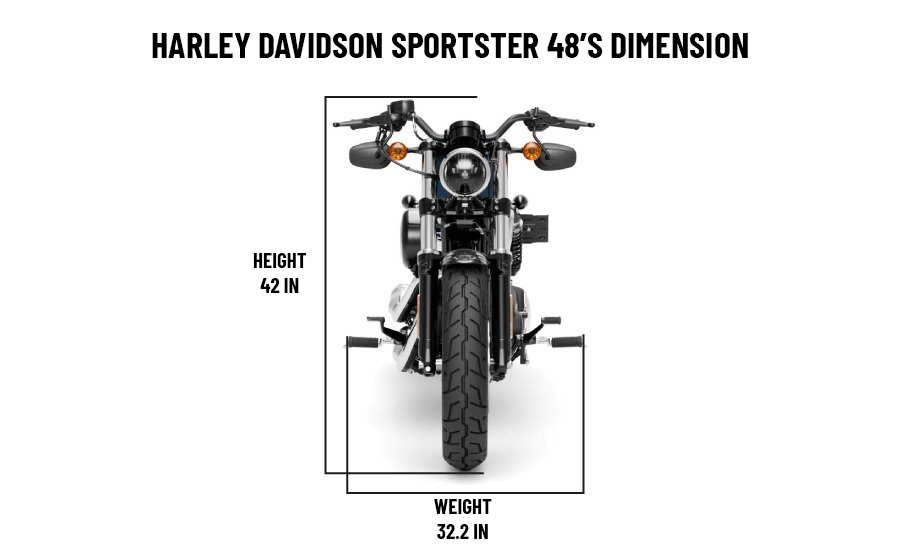 Harley-Davidson Iron 883 Dimentions-1