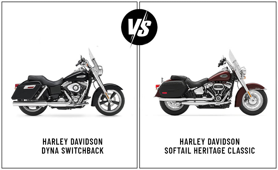 Which is Better: Harley Davidson Dyna Switchback Vs. Harley Davidson Softail Heritage Classic