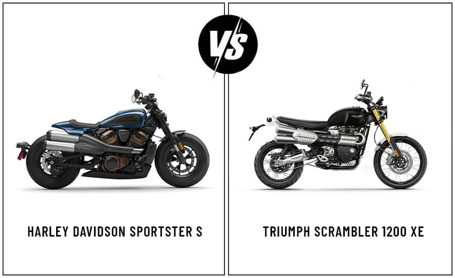 Harley Davidson Sportster S vs. Triumph Scrambler 1200 XE: Which is Better?