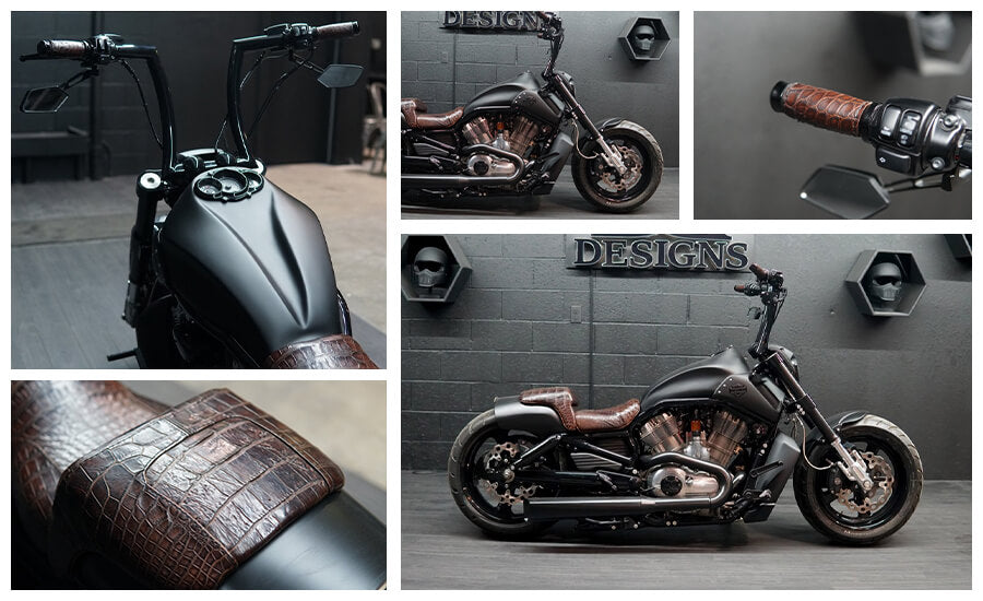Harley Davidson V-Rod “Bayou Black” by DD Design