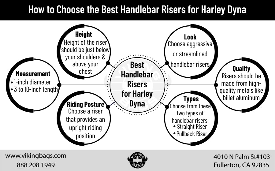 How to Choose the Best Handlebar Risers for Harley Dyna