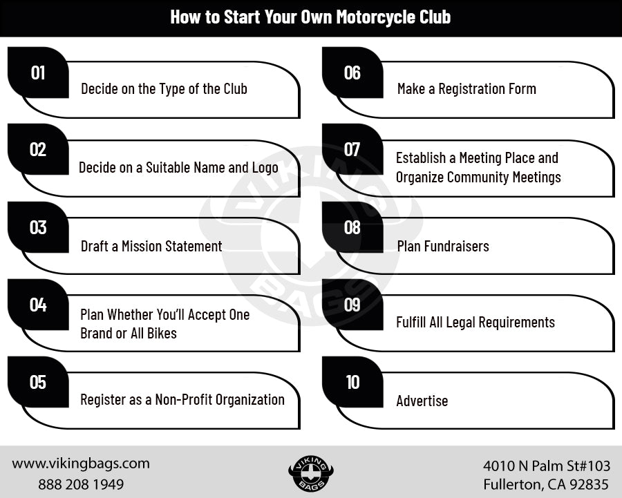 How to Start Your Own Motorcycle Club