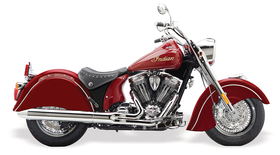 Indian Chief Classic Motorcycle At First Glance
