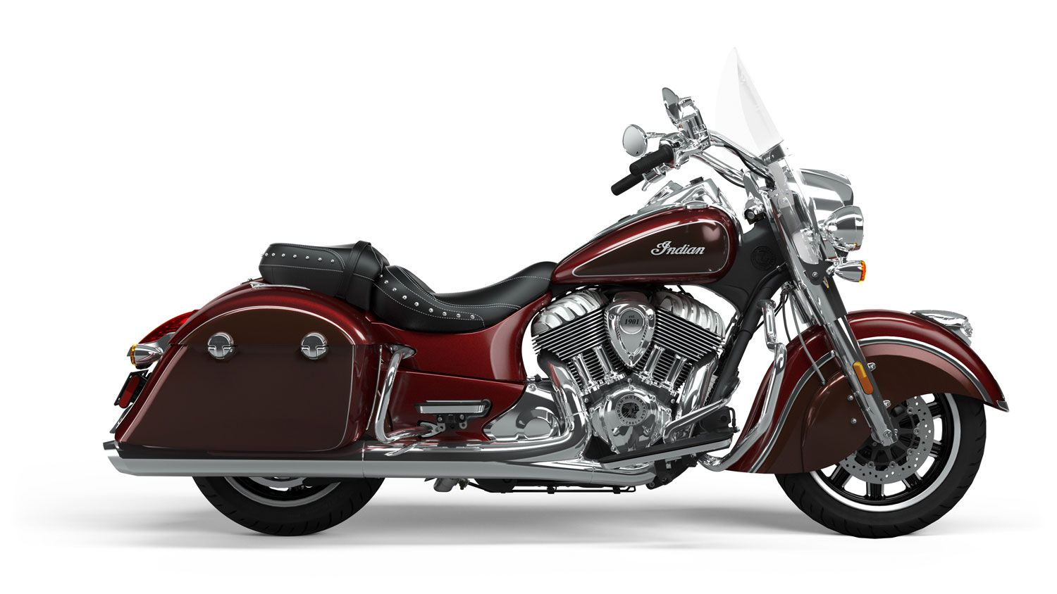 Indian Springfield Motorcycle At First Glance