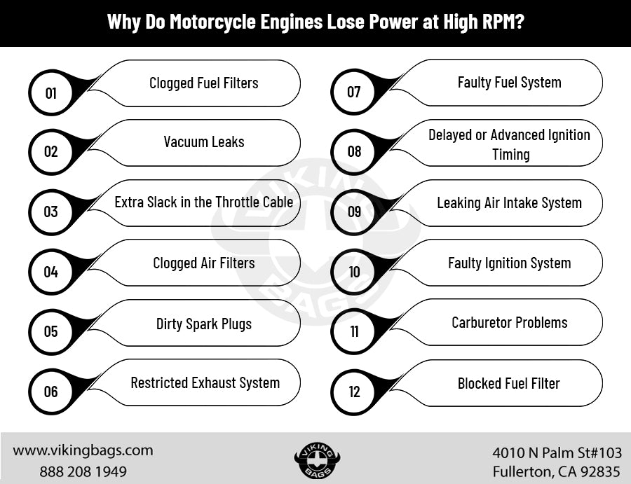 Why Do Motorcycle Engines Lose Power at High RPM
