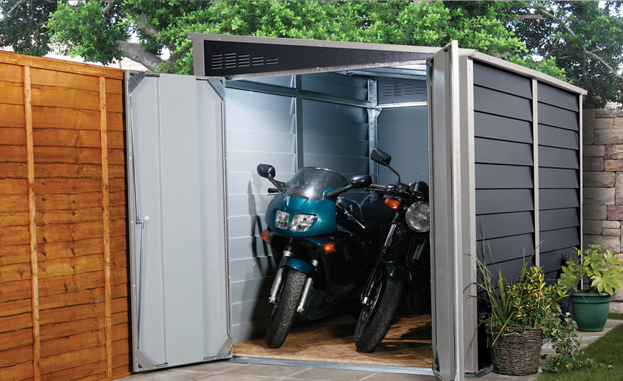 Idea 4: Motorcycle Shelter - A Durable and Long-Term Solution