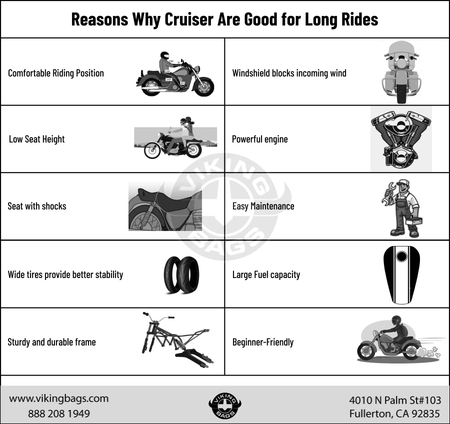 Reasons Why Cruisers Are Good for Long Rides