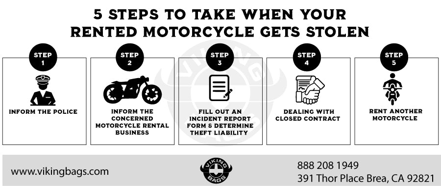 5 Steps to Take When Your Rented Motorcycle Gets Stolen