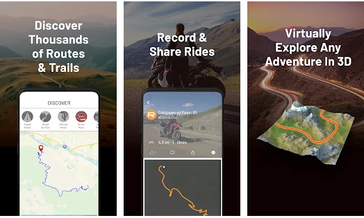 Rever - 10 Essential Motorcycle Touring Apps for All Riders
