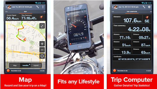 Speed Tracker - 10 Best Motorcycle GPS Speedometer Apps for Passionate Riders