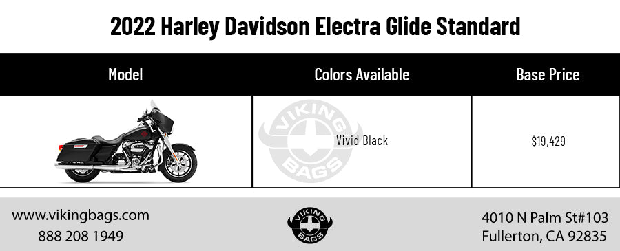 Colors and Cost: Harley Electra Glide