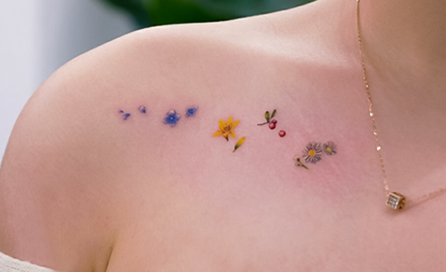 Temporary Color Tattoos for Women
